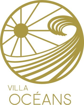 Logo Villa Océans Bretignolles sur mer doré